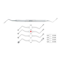 Кюретажная ложка S/обр., DS 110.860 LUCAS