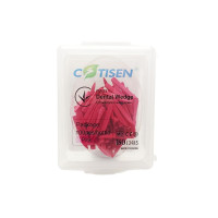 Клинья деревянные Cotisen, розовые, 100шт.