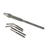 Периотомы набор ручка + 4 насадки, Medesy, 868/KIT