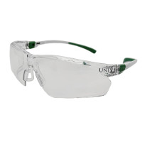Окуляри захисні Univet прозорі, AS/AF 506U.03.00 white/green