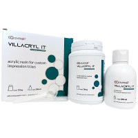 Вілакрил Villacryl IT, пластмаса для індивідуальних ложок, 750г+200мл