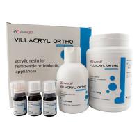 Вілакрил Орто Villacryl Ortho, платмаса для виготовлення ортодонтичних апаратів, 500г+250мл