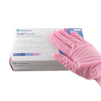 Перчатки MedicomSafeTouch Нитрил Pink Розовый XS