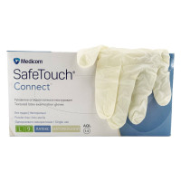 Рукавички MedicomSafeTouch Латекс без пудри L