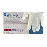 Перчатки MedicomSafeTouch Nitrile White White S