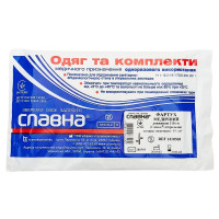 Фартух медичний стерильний поліетиленовий, 110см, 1шт.