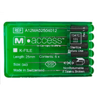 К-файлы M-access No 40, 25мм, 6шт.