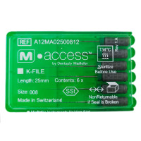 К-файли M-access №08, 25мм, 6шт.