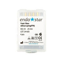 Каналонаповнювачі EndoStar Poldent №25, 25мм, без пружинки, 4шт.