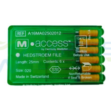 Н-файли M-access №20, 25мм, 6шт.