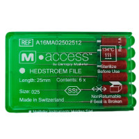 Н-файли M-access №25, 25мм, 6шт.