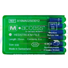 Н-файли M-access №30, 25мм, 6шт.