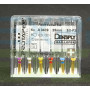 Протейпер Protaper Dentsply машинні асорті F1, F2, F3, S1, S2, SХ, 25мм, 6шт.