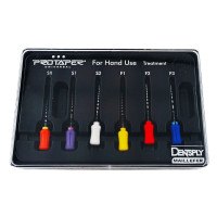 Протейпер Protaper Dentsply ручные ассорти F1,F2,F3,S1,S2,SХ 25мм, 6шт.