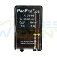 ПроФайли ProFile Maillefer №30, 06, 25мм, 6шт.