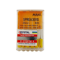 Спредеры Mani №20, 25мм, 6шт., ОРИГИНАЛ