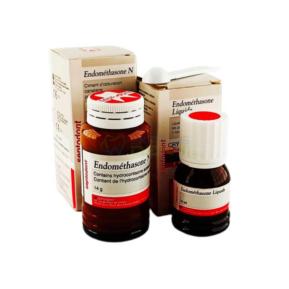 Ендометазон Endomethasone N, постійне пломбування каналів, 14г+10мл