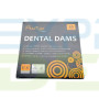 Раббердам хустки Sanctuary Dental Dam, сині heavy, 36шт. 