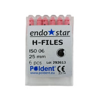 Н-файли EndoStar Poldent №06, 21мм, 6шт.