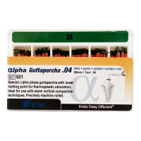 Гутаперчевий штифт VDW alpha №35, 04, 60шт.