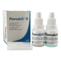 Фторкальцит Д Ftorcalcit-D, глубокое фторирование, Латус, 10+10г