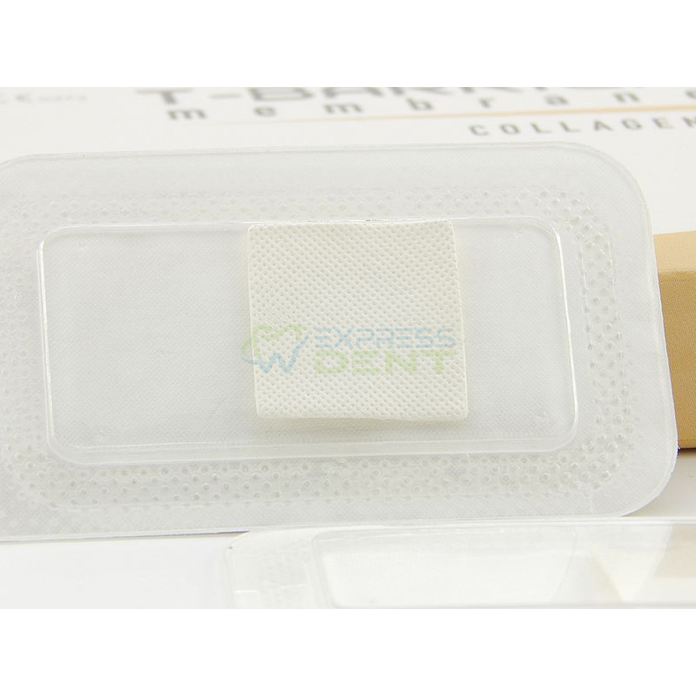 Мембрана колагенова T-Barrier Membrane, 23*23*0,25мм, уп.2шт