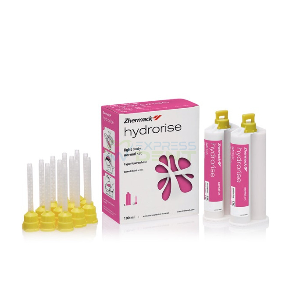 Гідрорайз Hydrorise Light, гіпергідрофільний A-силікон, коригуюча маса, 2*50мл