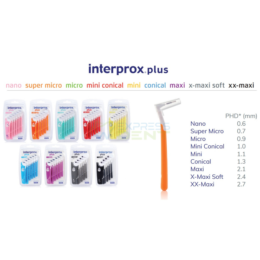 Вітіс, міжзубна щітка-йоржик, Interprox PLUS micro 0.9, 6шт. ЗНЯТО З ВИРОБНИЦТВА