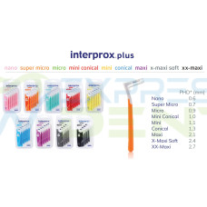 Вітіс, міжзубна щітка-йоржик, Interprox PLUS mini 1.1, 6шт. - ЗНЯТО З ВИРОБНИЦТВА Вітіс, міжзубна щітка-йоржик, Interprox PLUS mini 1.1, 6шт. - ЗНЯТО З ВИРОБНИЦТВА