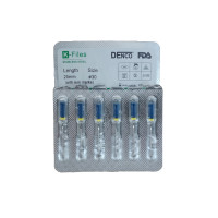 К-файли Denco №30, 25 мм, 6шт. 
