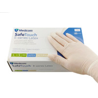 MedicomSafeTouch Латексные пудровые перчатки L