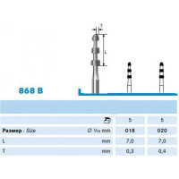 Бор Komet Dental 868B.314.018 алм. на турб., 1шт. МАРКЕР