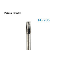 Бор Prima-Dental FG 703, ТВС, на турб. нак., 1шт.
