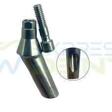 Абатмент титановий кутовий 25*, висота ясна h=3мм діаметр 5мм INN-2027