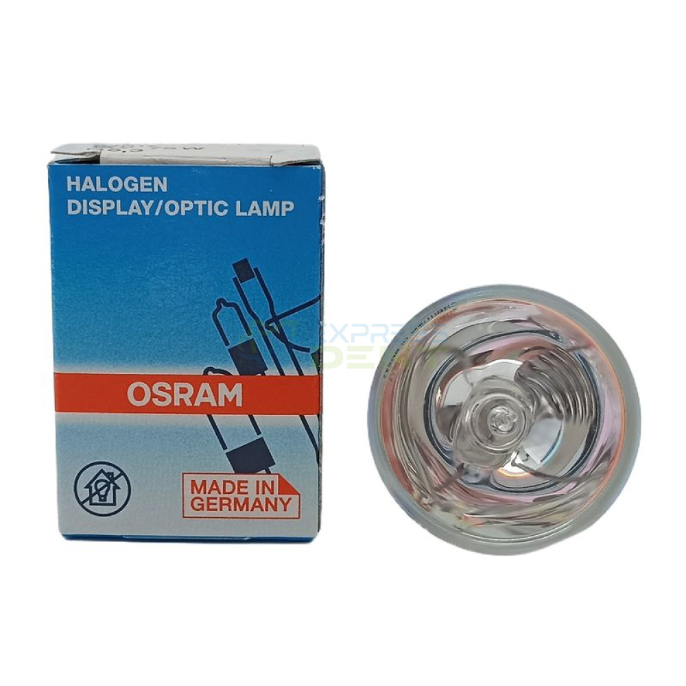 Лампа галогенна рефлекторна Osram 12V 75W цоколь G5.3, 25годин (фотополімеризатор)