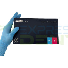 Рукавички easyCARE, Нітрил S, блакитні, 100шт.