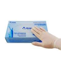 Перчатки Игар IGAR, Латекс без пудры S, 100шт.
