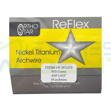 Дуга NiTi Lower 018х025, 1шт.