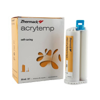 Акрітемп Acrytemp, пластмаса для виготовлення тимчасових коронок, A2, 76г/50мл