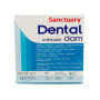 Раббердам хустки Sanctuary Dental Dam, сині тонкі thin, 36шт. 