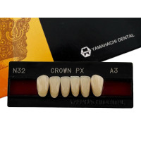 Зуби Crown PX, фронтальна група, A3, N32, низ, 6шт.