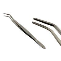 Пінцет College Curved 150мм, Asim DE-412