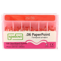 Бумажная булавка Spident №25, 06, 100 шт.