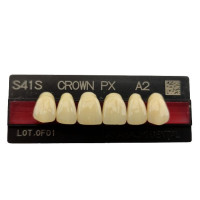 Зубы Crown PX, фронт.группа, A3,5, T61S, верх, 6шт.