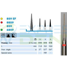 Бор Komet Dental 8859.314.010 алм. на турб., 1шт. Бор Komet Dental 8859.314.010 алм. на турб., 1шт.
