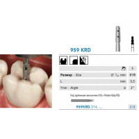 Бор Komet Dental 959KRD.314.018 на турб., 1шт.