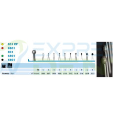 Бор Komet Dental 801.314.010 на турб., 1шт. Бор Komet Dental 801.314.010 на турб., 1шт.