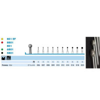 Бор Komet Dental 801.314.007 на турб., 1шт.