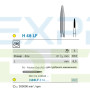 Бор Komet Dental H48LF.314.012 твердоспл., 1шт. 16-20 граней