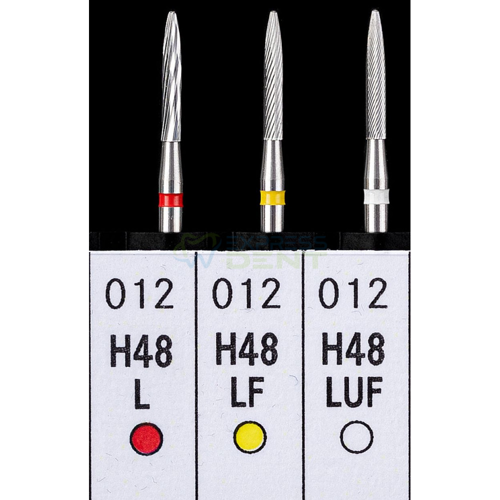 Бор Komet Dental H48LUF.314.012 твердоспл., 1шт. 30 граней